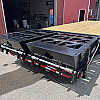 Black 2025 Canada Trailers 102 x 28ft Pintle - 12 Ton