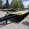 Black 2025 Canada Trailers 102 x 28ft Pintle - 12 Ton