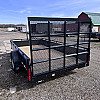 Black 2026 Canada Trailers 6 x 12 Open Utility