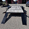 Black 2025 Miska Trailers 80" x 18.5' Commercial Grade - 5 Ton