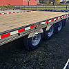 Black 2026 Canada Trailers 102 x 30ft Flatbed 3 - 7,000lb Axles at Belore Trailer Sales