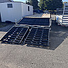 Black 2026 Canada Trailers 102 x 30ft Flatbed 3 - 7,000lb Axles at Belore Trailer Sales