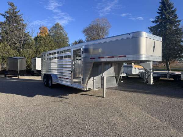 2026 Featherlite 7 x 20 Aluminum Livestock Trailer