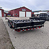 Black 2026 Canada Trailers 102 x 25ft 12 Ton Flatbed at Belore Trailer Sales
