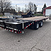 Black 2026 Canada Trailers 102 x 25ft 12 Ton Flatbed at Belore Trailer Sales