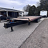Black 2026 Canada Trailers 102 x 25ft 12 Ton Flatbed at Belore Trailer Sales