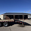 Black 2026 Canada Trailers 102 x 25ft 12 Ton Flatbed at Belore Trailer Sales