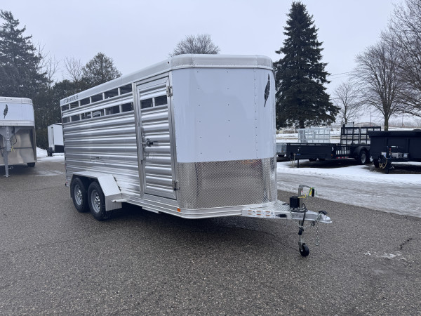 White 2026 Featherlite 6ft 7" x 16 x 6ft 6 Tall