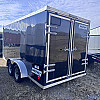 Black 2022 Haulmark 7 x 16ft Grizzly