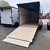 Charcoal 2026 United 7 x 16 x 7ft Tall Enclosed 2 - 3500lb Axles at Belore Trailer Sales