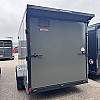 Charcoal 2026 United 7 x 16 x 7ft Tall Enclosed 2 - 3500lb Axles at Belore Trailer Sales