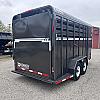 Gray 2026 CornPro 2 Horse Stock Combo 2 - 5,000lb Axles at Belore Trailer Sales