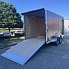 Silver 2026 Bearco 7 x 16 x 7 Tall All Aluminum 2 - 5200lb Axles at Belore Trailer Sales