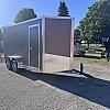 Silver 2026 Bearco 7 x 16 x 7ft Tall Aluminum Cargo Trailer 2 - 3500lb Axles at Belore Trailer Sales