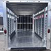 Silver 2027 AgHAUL 7 x 16 x 7ft Tall Aluminum 2 - 5200lb Axles at Belore Trailer Sales