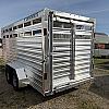 2026 Featherlite 6ft 7" x 16 x 6ft 6" Tall Bumper Pull 2 - 4800lb Axles at Belore Trailer Sales