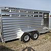 2026 Featherlite 6ft 7" x 16 x 6ft 6" Tall Bumper Pull 2 - 4800lb Axles at Belore Trailer Sales