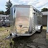 2026 Featherlite 6ft 7" x 16 x 6ft 6" Tall Bumper Pull 2 - 4800lb Axles at Belore Trailer Sales