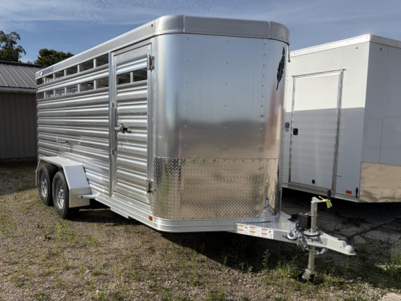 2026 Featherlite 6ft 7" x 16 x 6ft 6" Tall Bumper Pull 2 - 4800lb Axles at Belore Trailer Sales