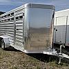 2026 Featherlite 6ft 7" x 16 x 6ft 6" Tall Bumper Pull 2 - 4800lb Axles at Belore Trailer Sales